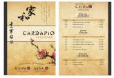 10 Cardápios C/ Plastificação Dura - 21x30 - 4x4 cor